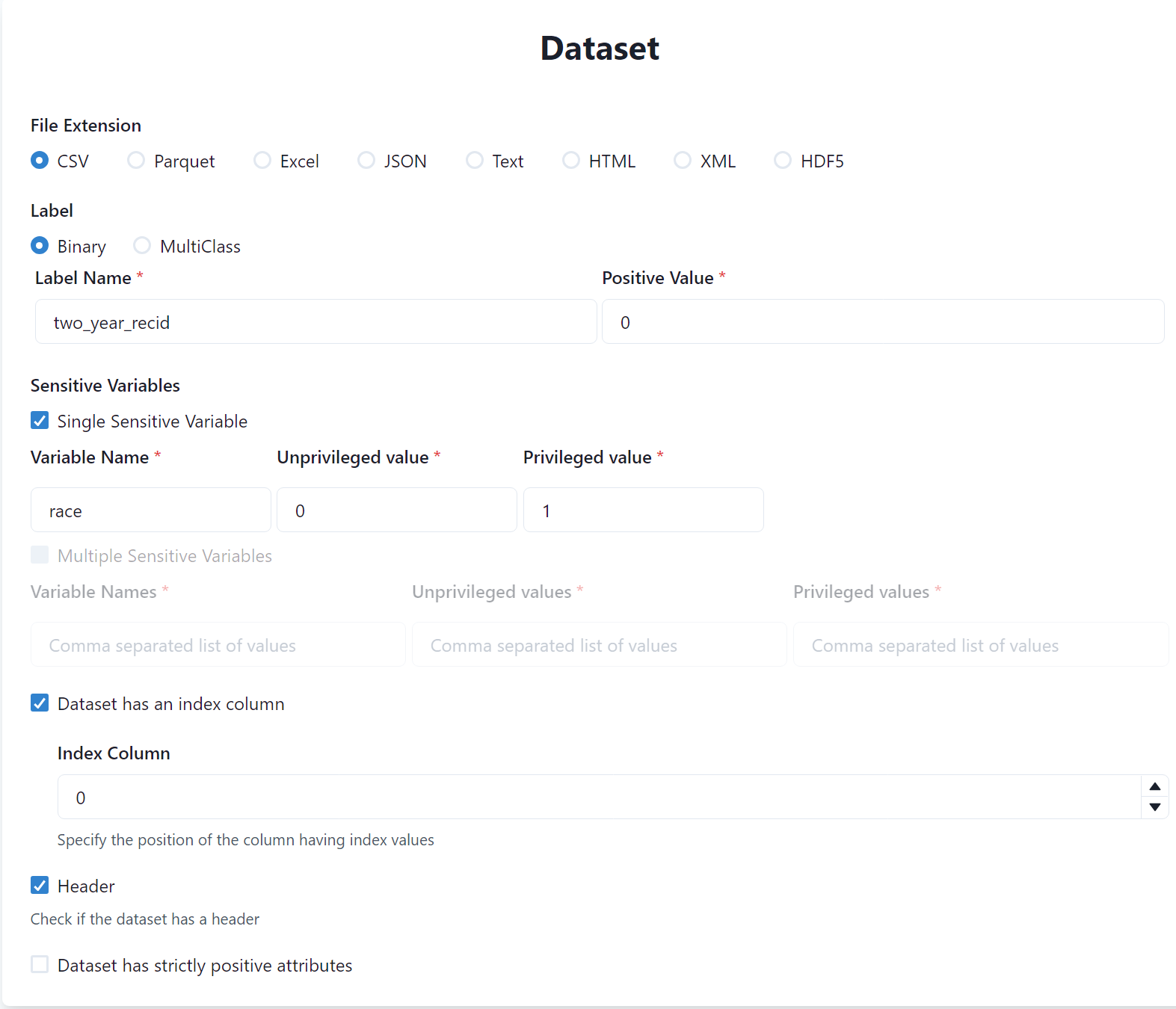 dataset